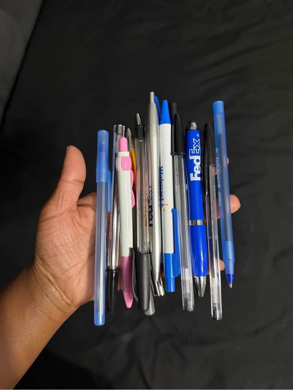 Assorted Blue, Black Ballpoint Pens - Multipack